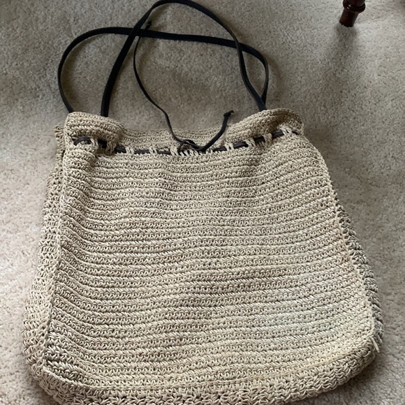 Eddie Bauer bag with leather straps - Picture 8 of 10